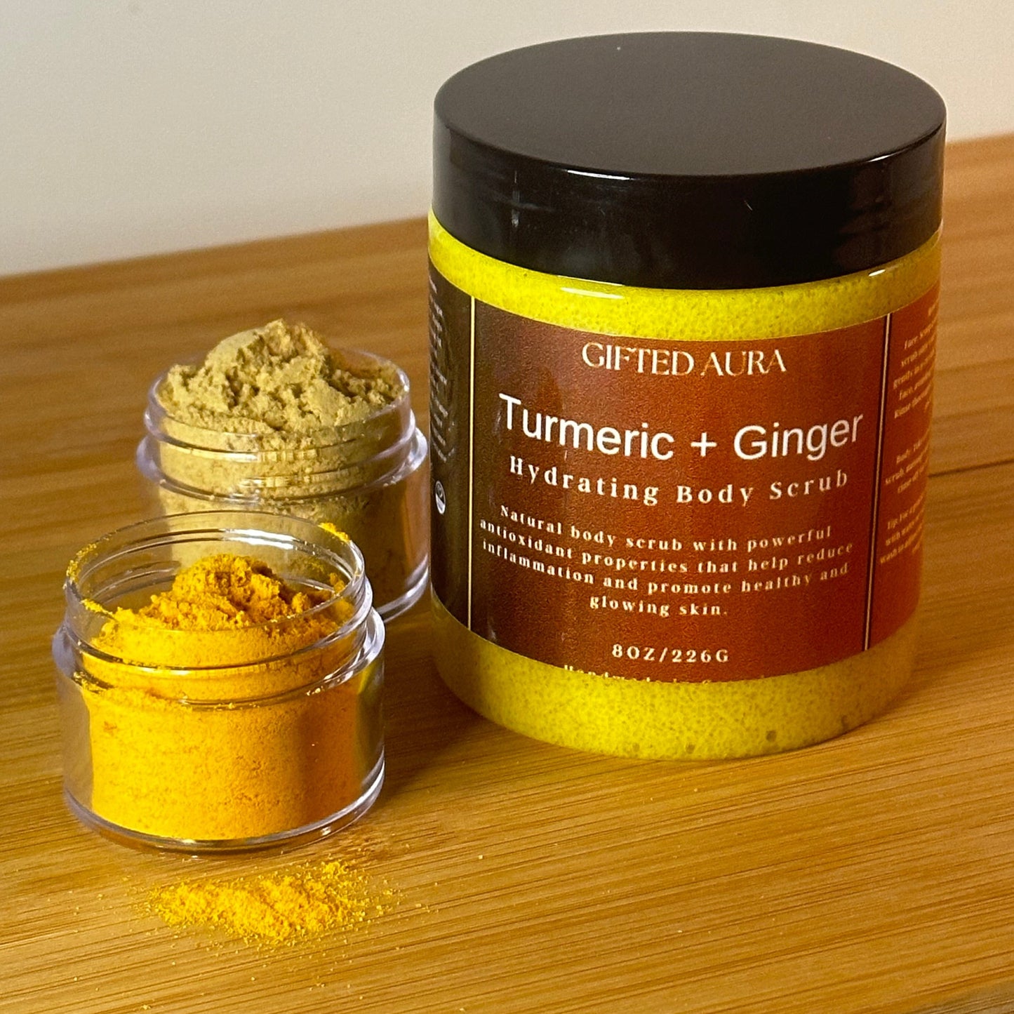 Turmeric + Ginger Hydrating Body Scrub