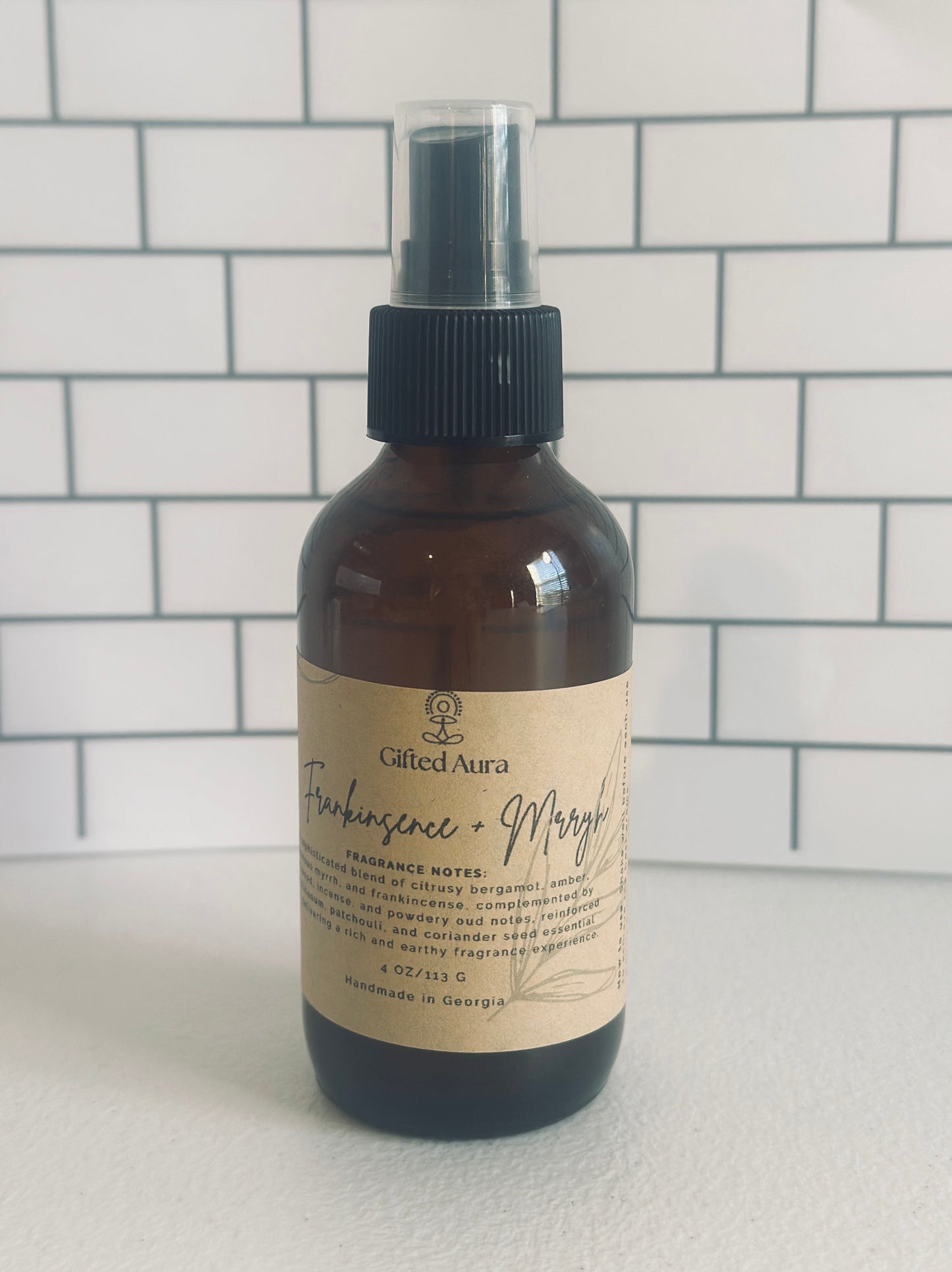 Frankincense + Myrrh Room + Linen Spray