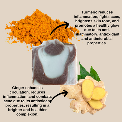 Turmeric + Ginger Soap Bar