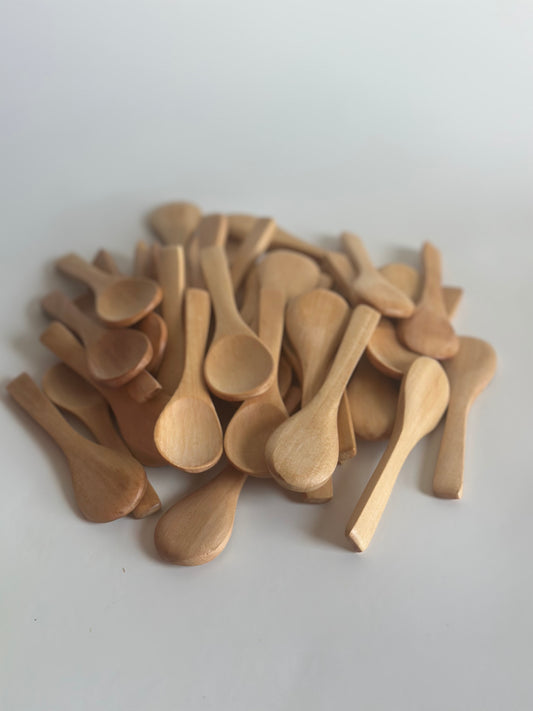 Wooden Body Scrubs Scoop