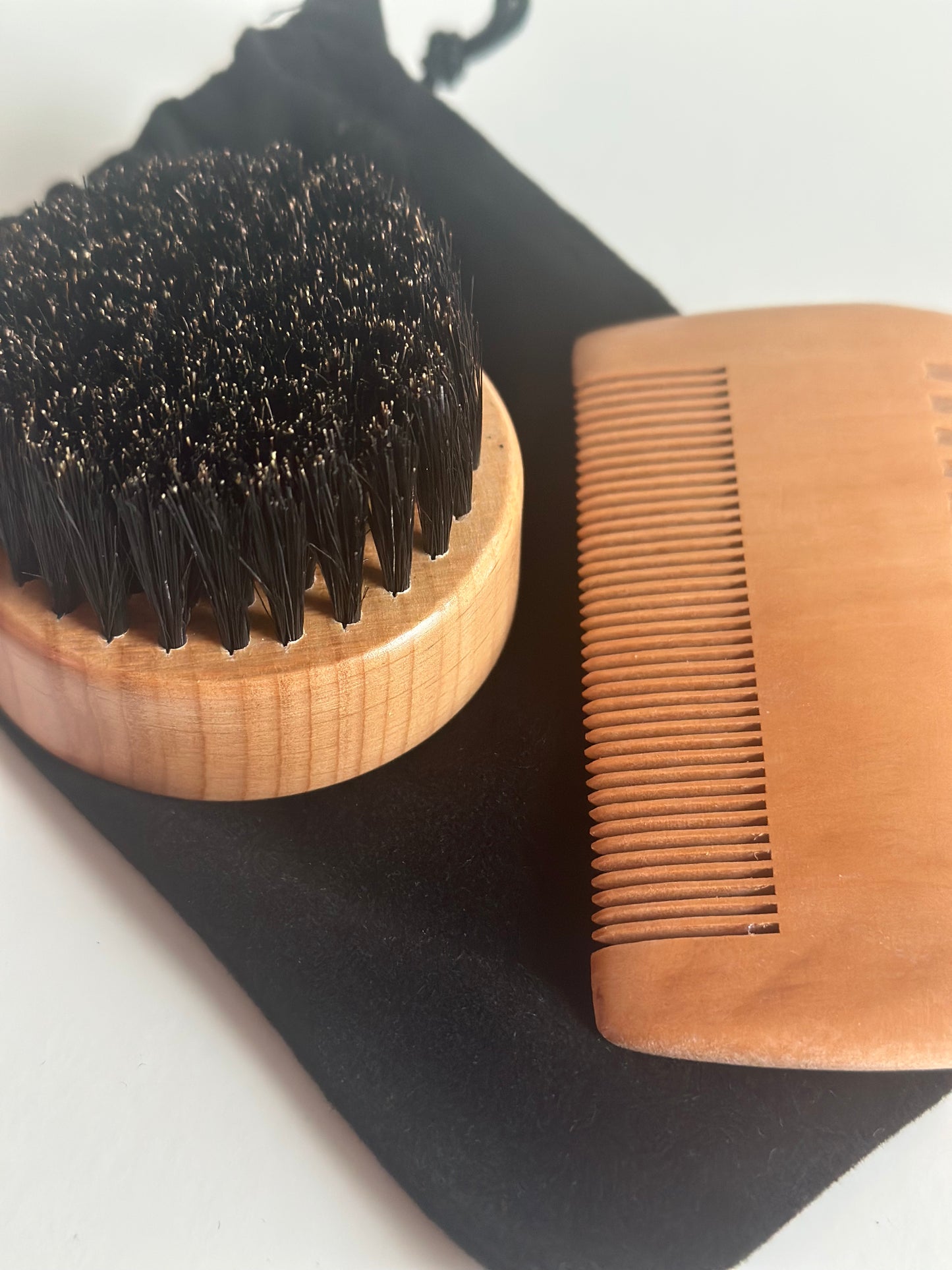 Beard Brush + Comb Set